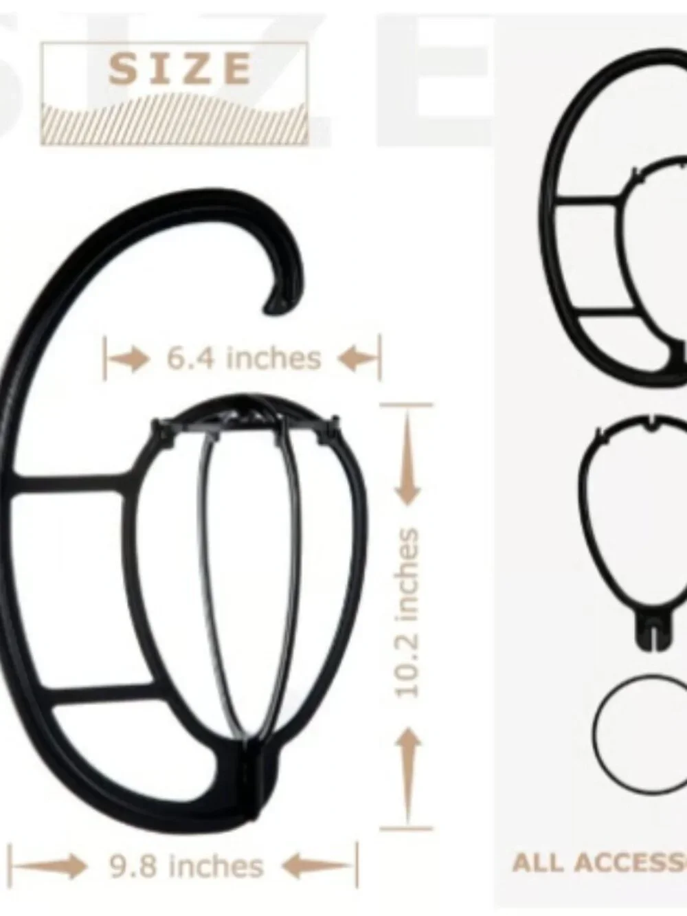 Dreamlover Hanging Wig Stand, Wig Drying Stand